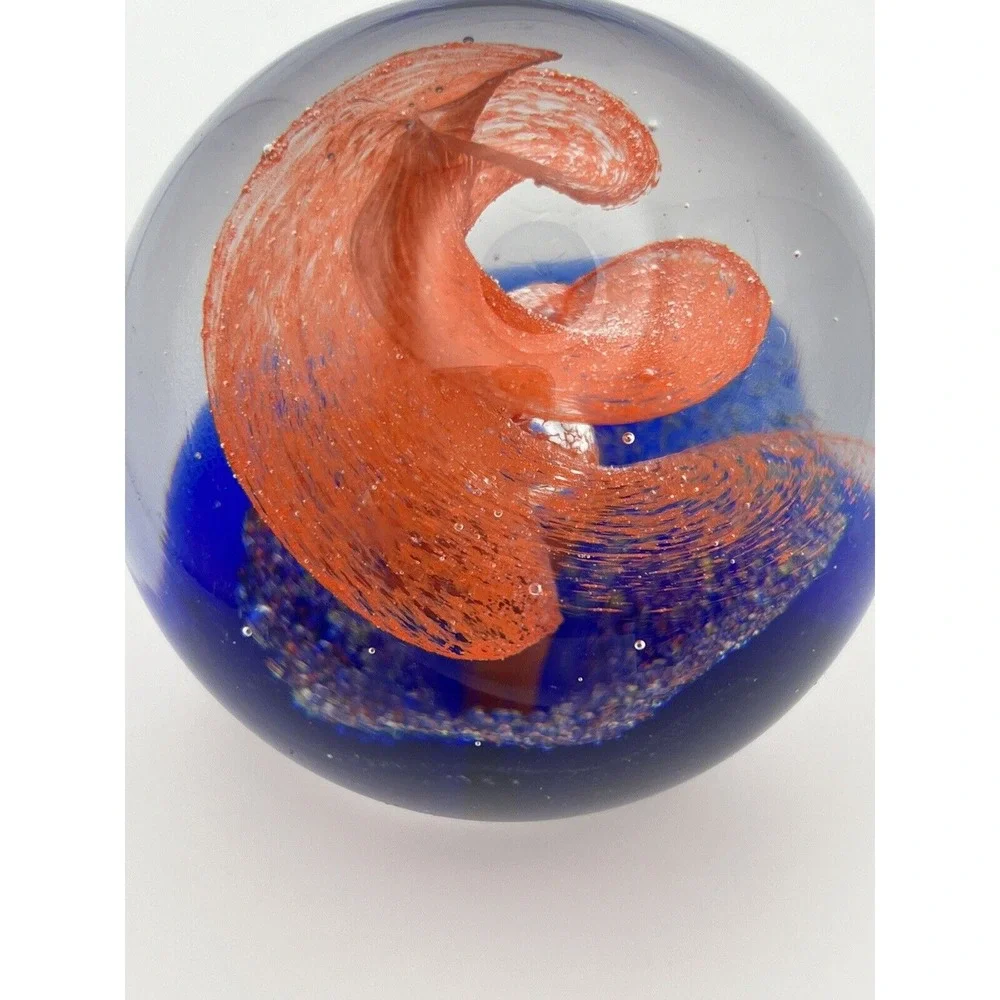 N/A glass paperweight